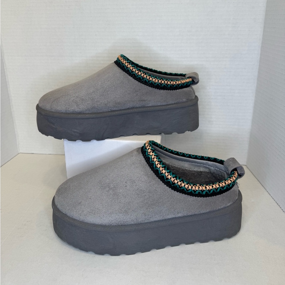 Mudd Stormy Platform Clogs Grey - image 2